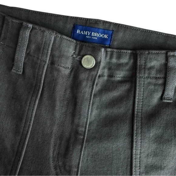 RAMY BROOK | Arizona Cargo Pants in Clover | Olive Green High Waisted Ankle | 28 - Picture 7 of 12
